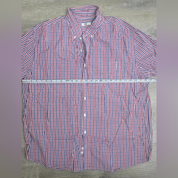 Regent Street 3X Button Down Plaid Shirt - Picture 6 of 6